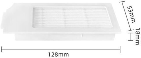 Vacuum Cleaner Filter Replacement Kit Compatible with for N20/N20 Plus/for Pro Plus, 4-Pack White Filter Paper Parts for Household Cleaning in Kuwait