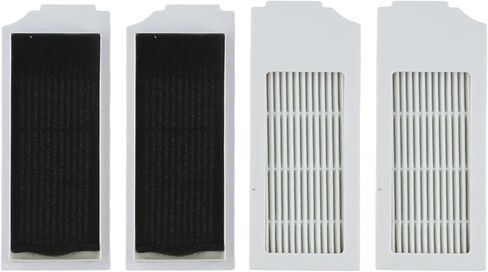 Vacuum Cleaner Filter Replacement Kit Compatible with for N20/N20 Plus/for Pro Plus, 4-Pack White Filter Paper Parts for Household Cleaning in Kuwait