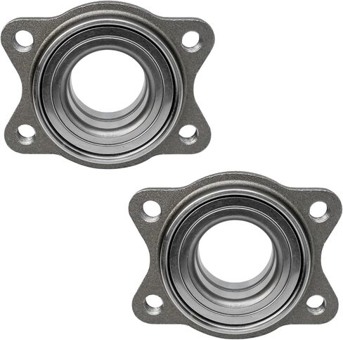 Detroit Axle - 6 Lugs Front Wheel Hubs لـ Chevy GMC K1500 K2500 Suburban Blazer Yukon ، محمل العجلات البديلة ومجموعة مجموعة المحاور ، محاور الزوجين in Kuwait