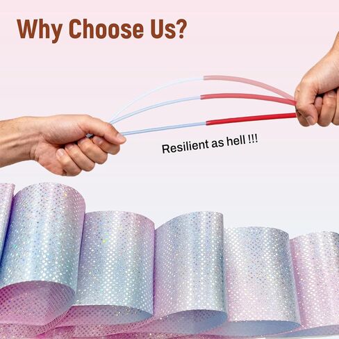 شريط رقص قوس قزح، 6 عبوات من 3 أنماط من أشرطة رقص قوس قزح - شريط جمباز إيقاعي 78.7 بوصة، عصا دوارة للرقص الفني in Kuwait