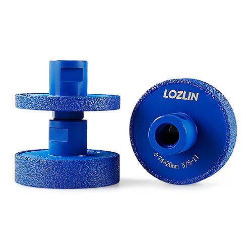 20mm Diamond Grooving Wheel for Angle Grinder 5/8-11 - Heavy Duty Flat Grinding Disc for Ceramic Tile/Marble/Stone, Precision Basin Installation & Stone Carving in Kuwait