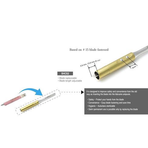 Osung Composite Scalpel Handle Adjustable Premium -SHCS2 in Saudi Arabia