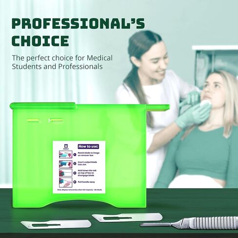 10R Dermaplane Razor for Women Face Pack of 15 + Scalpel Blade Remover Box in Kuwait