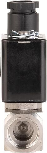 UNOX 3/8" NPT Steam Solenoid Valve 12V DC, High Temperature 14°F/356°F AISI316 Stainless Steel Electric Solenoid Valve Normally Closed - 0-363 PSI (0–25 Bar) Threaded Industrial Flow Controller in Kuwait