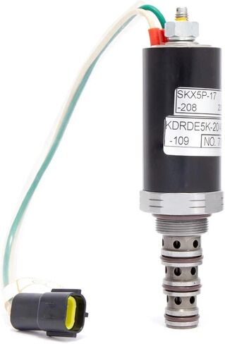 XJBN-00382 KDRDE5K-20 40C07-109 Hydraulic Pump Solenoid Valve For Hyundai R110-7 R140LC-7 R160LC-7 R180LC R215LC-7 R320LC-7 R455LC-7 Excavator and Kobelco SK200-6E SK210-6E SK250-6E Excavators in Saudi Arabia