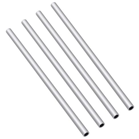 Aluminum Round Tube, 1" (25mm) OD x 3mm Wall Thickness Hollow Pipe, 12" Length Seamless Metal Straight Tubing, 1 PCS in Kuwait