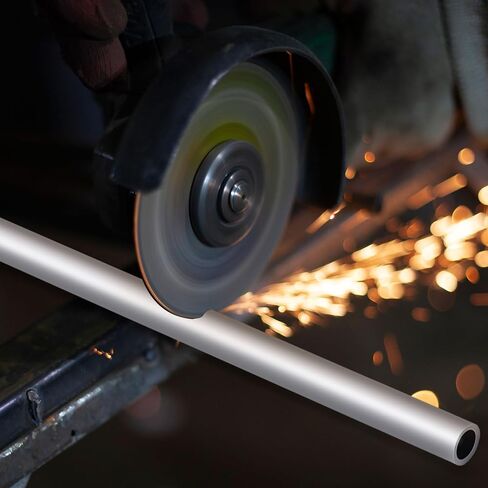 Aluminum Round Tube, 1" (25mm) OD x 3mm Wall Thickness Hollow Pipe, 12" Length Seamless Metal Straight Tubing, 1 PCS in Kuwait