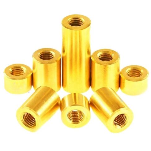 قطعة واحدة M10x1.5 (OD 15 مم، الطول 85 مم) فواصل نحاسية ممتدة (خيط خشن) للمكونات الإلكترونية in Kuwait