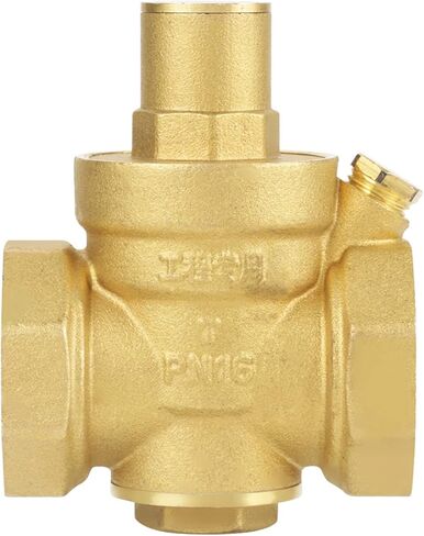 صمام تخفيض ضغط المياه النحاسي مع، منظم ضغط حربي 1 1/4، تركيب بسيط، للاستخدام، منظم ضغط 1 1/4 مع، تركيب بسيط، للاستخدام في معظم معدات مياه الصنبور، in Kuwait