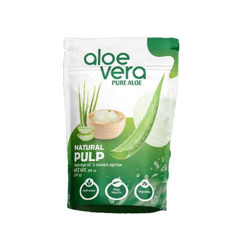 Frela 100% Pure Organic Aloe Vera Pulp, 12 Ounce in Saudi Arabia