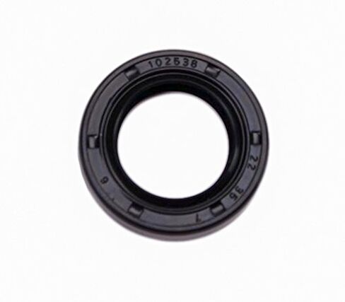 EAI Oil Seal 22mm X 35mm X 7mm TC Double Lip w/Spring. Metal Case w/Nitrile Rubber Coating in Saudi Arabia
