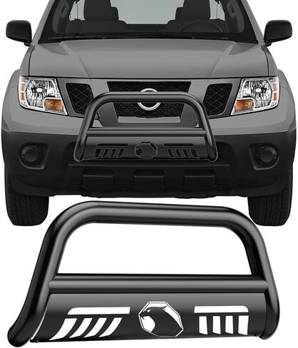 Bull Bar 3" Front Bumper Guard Grille Brush Push Bar for Trucks for Chevy Silverado 1500 2007-2018, for GMC Sierra 1500 07-18, Not for 2007 Classic Models, Black Bumpers Accessories in Kuwait