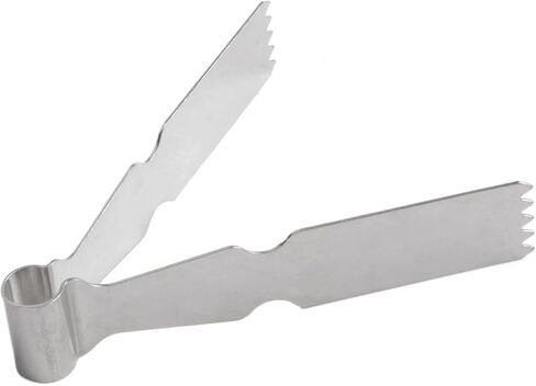 4 Pcs Pastry Tweezers Tongs, for Stainless Steel Baking Crimper Dough and Pasta, 3.3 x 6.7 cm Cookie Decorating Set Home Kitchen, Cake Shops in Kuwait