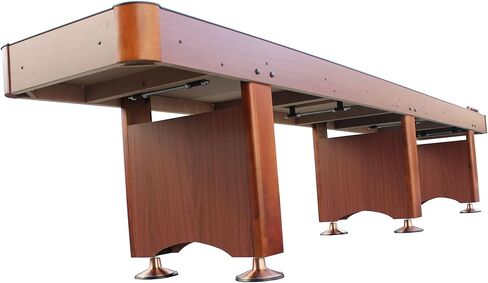 Playcraft Woodbridge Cherry 16' 2 Piece Construction Shuffleboard Table in Kuwait