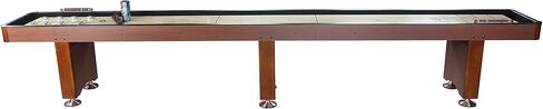 Playcraft Woodbridge Cherry 16' 2 Piece Construction Shuffleboard Table in Kuwait