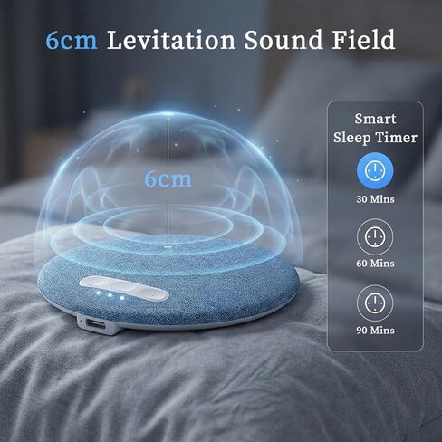 2026 New Sleep Pillow Speakerpillow Speakers for Sleeping with White Noise Timer Wireless Sleep Aid with Stereo Bass Private Sleep Headphones for Adult in Saudi Arabia
