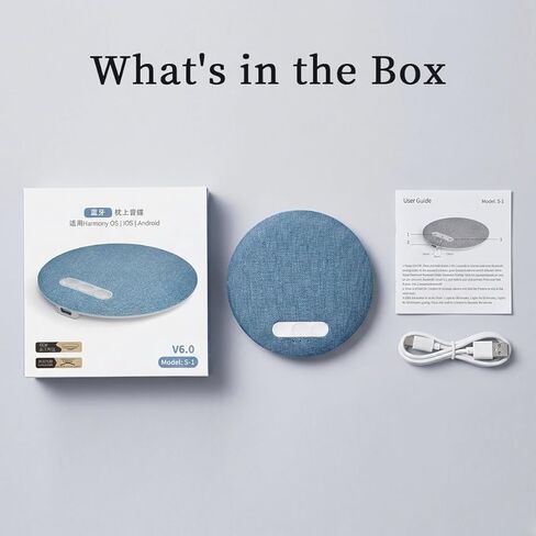 2026 New Sleep Pillow Speakerpillow Speakers for Sleeping with White Noise Timer Wireless Sleep Aid with Stereo Bass Private Sleep Headphones for Adult in Saudi Arabia