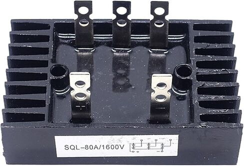 SQL80A 80AMP Three Phase Diode Rectifier Bridge 80A Genset Rectifiers Diode Rectifier Circuit for Generator(80A 1600V) in Saudi Arabia