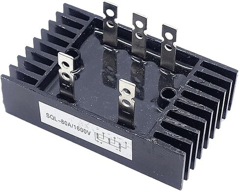 SQL80A 80AMP Three Phase Diode Rectifier Bridge 80A Genset Rectifiers Diode Rectifier Circuit for Generator(80A 1600V) in Saudi Arabia