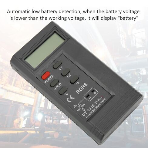 Digital Thermocouple Temperature Thermometer K Type LCD Display, Pocket Size Design, for Industrial Temperature Measurement in Saudi Arabia