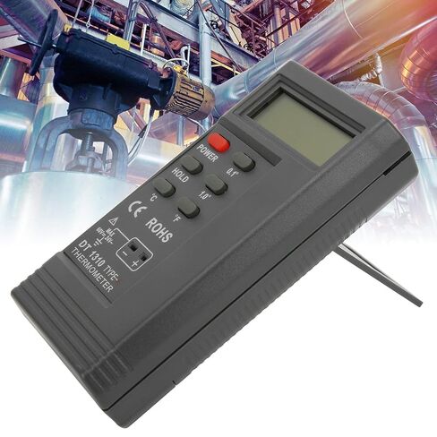 Digital Thermocouple Temperature Thermometer K Type LCD Display, Pocket Size Design, for Industrial Temperature Measurement in Saudi Arabia