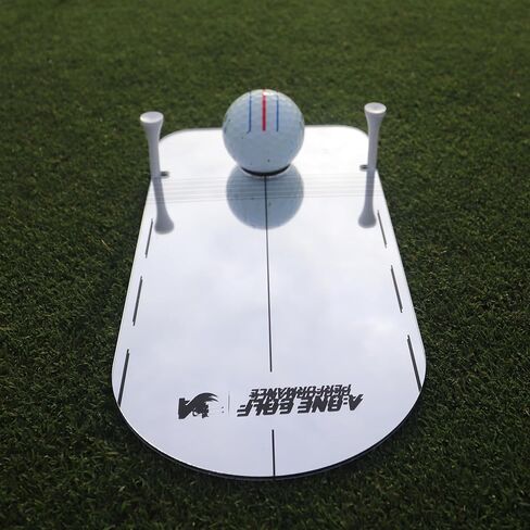 A-ONE Golf Performance، مجموعة لعب صغيرة، مرآة وضع + مسطرة وضع، مساعد تدريب على وضع الكرة، مدرب ضربات مرآة لتحسين وضع الجولف، مساعد جولف، مساعد تدريب جولف للسكتة الدماغية in Kuwait