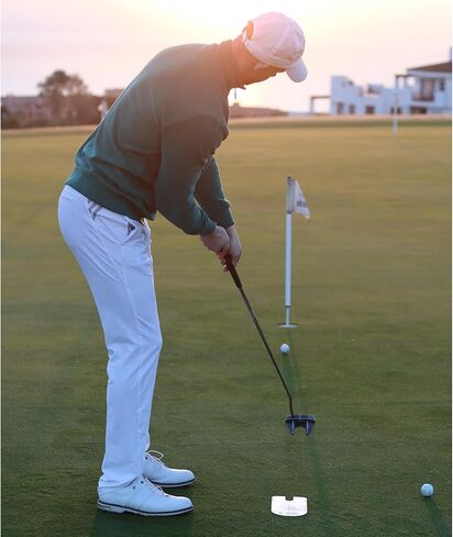 A-ONE Golf Performance، مجموعة لعب صغيرة، مرآة وضع + مسطرة وضع، مساعد تدريب على وضع الكرة، مدرب ضربات مرآة لتحسين وضع الجولف، مساعد جولف، مساعد تدريب جولف للسكتة الدماغية in Kuwait