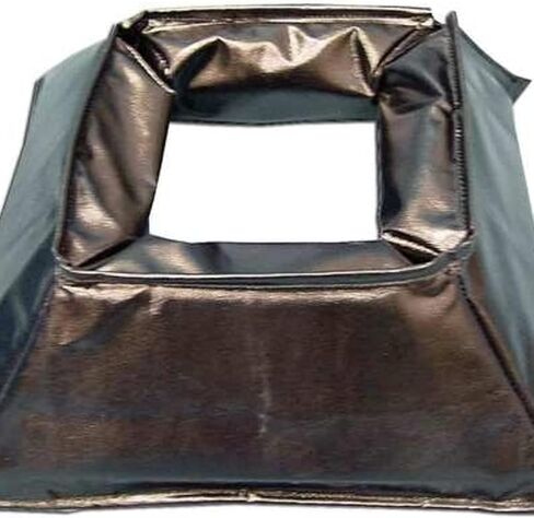 Gared Base Pole Pads for 6" Surface-Mounted Square Poles in Kuwait