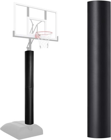 وسادة عمود كرة السلة: 19.5 بوصة × 97.5 بوصة، بطانة ملفوفة شديدة التحمل للتدريب، غطاء واقٍ مقاوم للطقس لمرآب الطابق السفلي in Kuwait