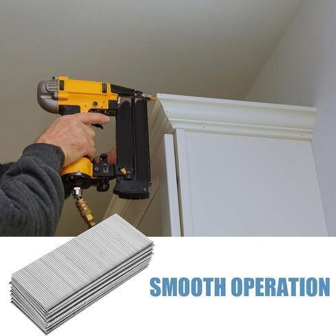 VALICLUD 1600pcs Straight Nails Brad Nails Heavy Duty Gauge for Woodworking Cabinet Trim Molding Furniture Projects Compatible in Saudi Arabia