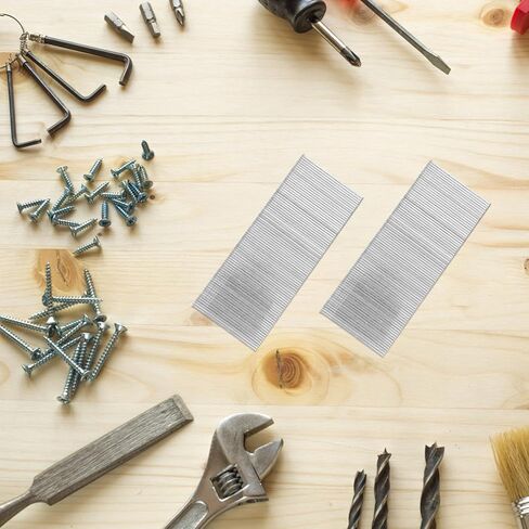 VALICLUD 1600pcs Straight Nails Brad Nails Heavy Duty Gauge for Woodworking Cabinet Trim Molding Furniture Projects Compatible in Saudi Arabia