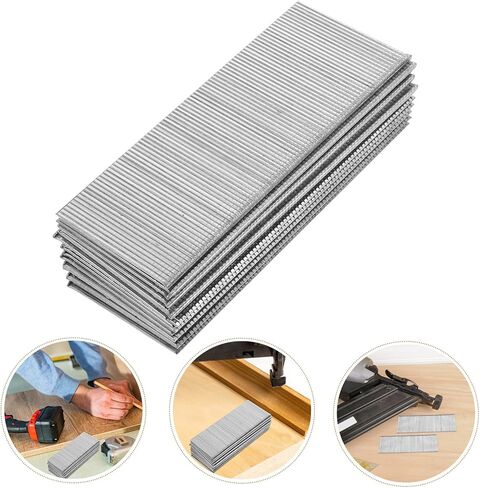 VALICLUD 1600pcs Straight Nails Brad Nails Heavy Duty Gauge for Woodworking Cabinet Trim Molding Furniture Projects Compatible in Saudi Arabia