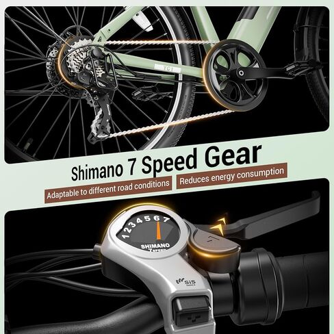 دراجات كهربائية للبالغين، دراجات كهربائية مقاس 26 بوصة/27.5 بوصة للبالغين مزودة بمحرك ذروة بقدرة 1200 وات، وسرعة 28 ميلاً في الساعة، ودراجة كهربائية بمدى يزيد عن 50 ميلًا، ودراجة جبلية E مزودة ببطارية قابلة للإزالة بقدرة 480 وات في الساعة، ومعتمدة من UL in Kuwait