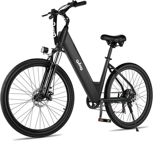 Qlife Cityone Electric Bike for Adults & Teens, Step-Through Commuter Ebike, 1000W Peak Motor, 55-Mile Range, 48V Removable Battery, 26-Inch City Tires, 7-Speed, Up to 25 MPH in Saudi Arabia