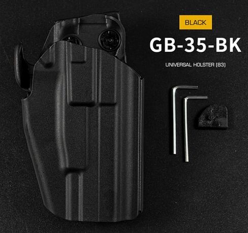 Universal Holster for AirSoft Pistols Standard Right Handed - Black in Kuwait