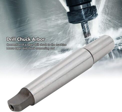 Connecting Shaft Rod MT Taper Shank CNC Tool Hardware Accessory Drill Chuck Arbor, High Performance, Crafted, 45 Steel, HRC 55 Hardness, 0.003 Accuracy in Kuwait
