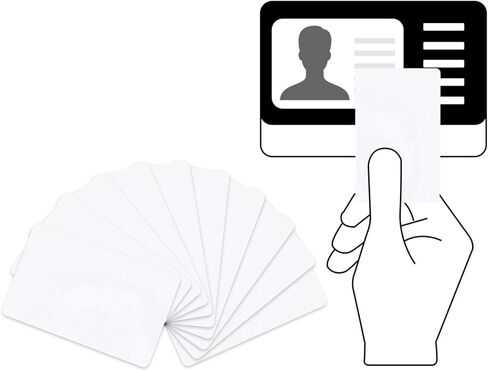 Tyenaza 10 قطعة 13.56 ميجا هرتز Smart RFID Block 0 قابلة للكتابة IC UID بطاقة دخول قابلة للتغيير (85.5 * 54 مم) in Kuwait