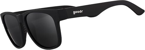 نظارات شمسية مستقطبة من Goodr للرجال والنساء، مقاس كبير (BFG)، إطار أسود صلب مع عدسات سوداء غير عاكسة لتقليل الوهج، حماية من الأشعة فوق البنفسجية 400، لا تنزلق، لا ترتد in Saudi Arabia