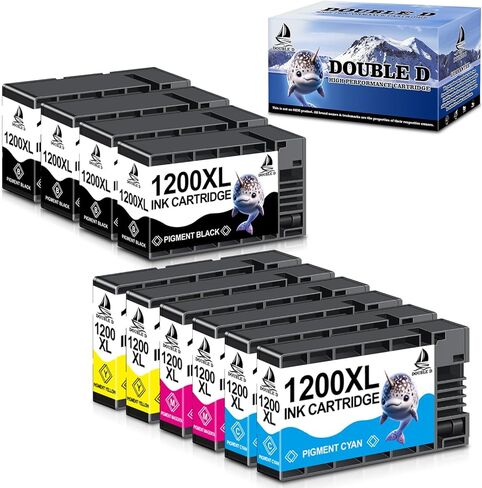 Maxify 1200XL Ink Cartridges Replacement for Canon PGI-1200XL PGI1200XL PGI 1200 XL Ink Work for Canon Maxify MB2720 MB2050 MB2350 MB2320 MB2020 MB2120 Printer (5BK 3C 3M 3Y, 14 Pack) in Kuwait
