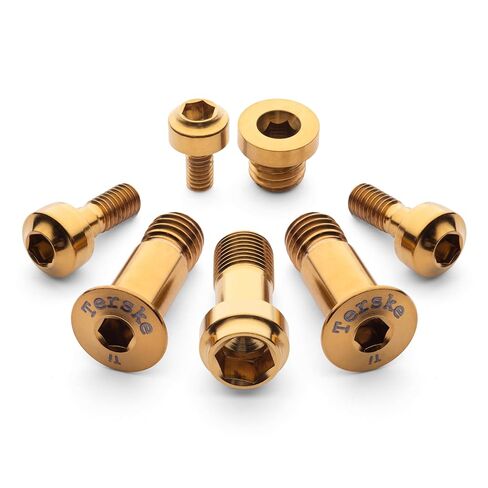 Titanium Transmission Derailleur Bolt Kit fits SRAM X0 XX Rear Derailleurs in Kuwait