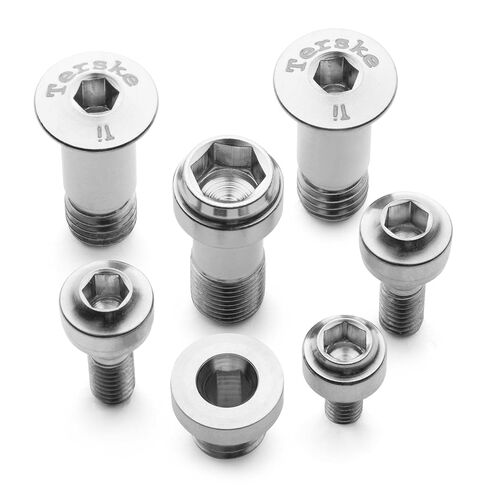 Titanium Transmission Derailleur Bolt Kit fits SRAM X0 XX Rear Derailleurs in Kuwait