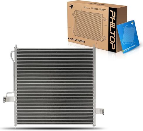 PHILTOP A/C AC Condenser 7-3443 Replacement for 328i 2007-2013, 328i xDrive 2009-2013, X1 2012-2015 2.0L, 325i 2006, 330i 2006, 128i 2008-2013, M3 2008-2013, 328xi 2007-2008 in Saudi Arabia