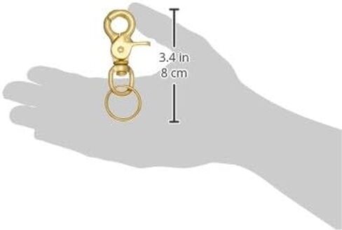 Lucky Line مشبك زناد من النحاس الصلب مقاس 2-5/8 بوصة (44001)، عبوة من قطعة واحدة in Saudi Arabia