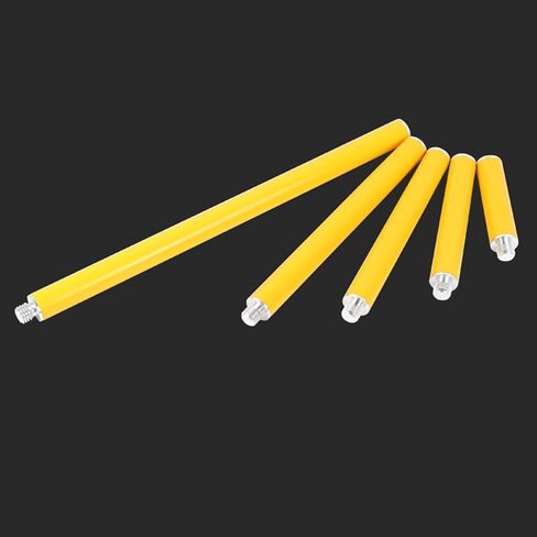 Heavy Duty Aluminum Alloy Survey Poles 25mm Diameter 5/8" -11 Thread For Most Tripods Mounts Carbon Fiber Antennas Height Calibration Tool in Saudi Arabia