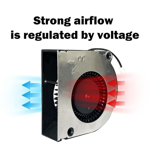 Model Cooling Fan for Kobra 3 Max Ball Bearing Blower Fan DC 24V Extruder Hotend Fan Hotend Heat Sink Axial Model Cooling Fan Replacement for Anycubic 3D Printer Accessories in Kuwait