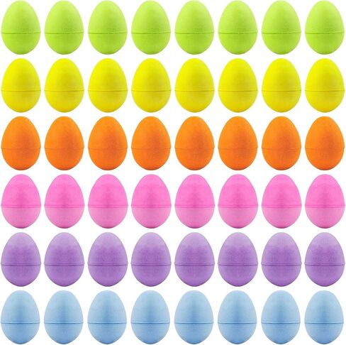 20 Pcs Paper Mache Easter Eggs DIY Easter Craft Eggs Empty Fillable Paintable Unfinished Paper Mache Eggs DIY Eggs Ornament for Easter Egg Hunt Surprise Eggs Easter DIY Craft Decorations Ornaments in Saudi Arabia