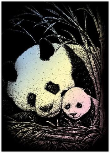 Royal Brush HOLOMIN-107 Holographic Foil Engraving Kitten & Butterfly Art Mini Kit, 5" by 7" in Kuwait