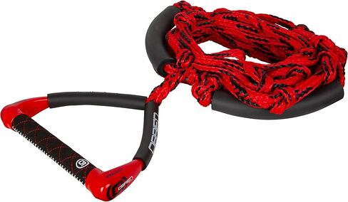 O'Brien Pro Surf Rope – 10" EVA Handle, 25’ Braided Line, Knotted Grips for Wake Surfing – Durable & Comfortable Wakesurf Rope in Saudi Arabia