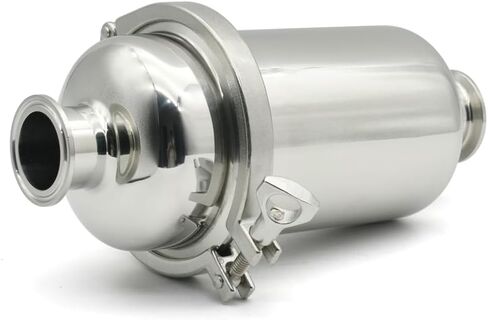 Short Inline Filter Suitable for 51mm Pipeline x 2" Tri Clamp SUS 304 Stainless Steel 50 Mesh in Saudi Arabia