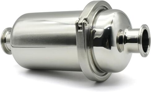 Short Inline Filter Suitable for 51mm Pipeline x 2" Tri Clamp SUS 304 Stainless Steel 50 Mesh in Saudi Arabia